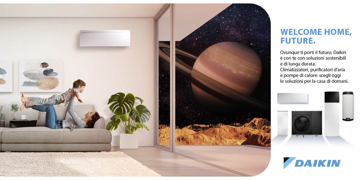 “Pronti al futuro”: la nuova campagna Daikin firmata Armando Testa
#ArmandoTesta #GruppoArmandoTesta

armandotesta.it/it/pronti-al-f…