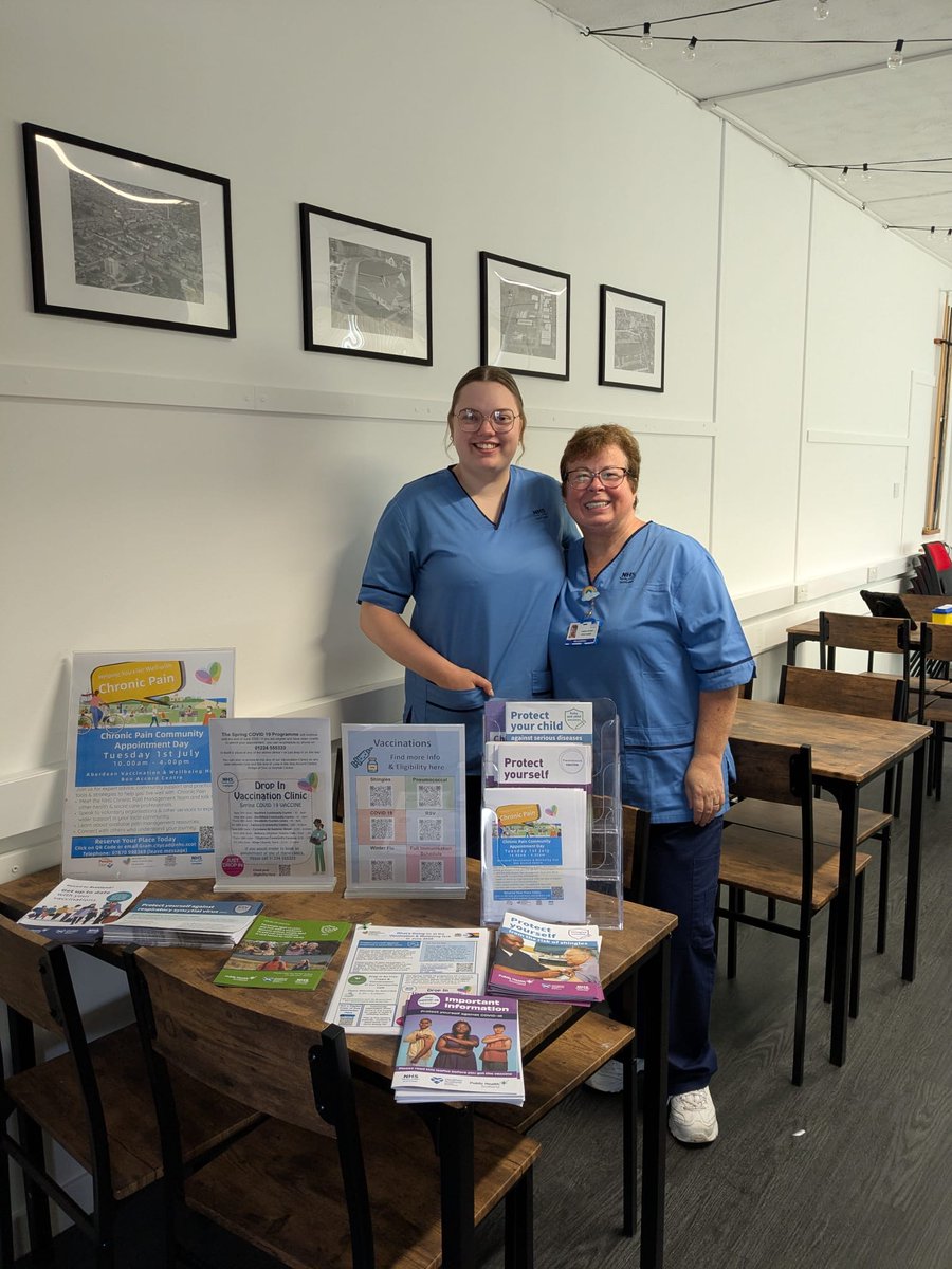 Alison macaulay (@alimac04) on Twitter photo Some of the team from Aberdeen City Vaccination and Well being hub are out and about in the community, why not pop along and see them. <a href="/carolineand73/">Caroline Anderson</a> <a href="/smain64/">Stephen Main</a> <a href="/Reid1Sandy/">Sandy Reid</a> <a href="/NHSGrampian/">NHS Grampian</a> <a href="/HSCAberdeen/">Aberdeen City HSCP</a> Some of the team from Aberdeen City Vaccination and Well being hub are out and about in the community, why not pop along and see them. <a href="/carolineand73/">Caroline Anderson</a> <a href="/smain64/">Stephen Main</a> <a href="/Reid1Sandy/">Sandy Reid</a> <a href="/NHSGrampian/">NHS Grampian</a> <a href="/HSCAberdeen/">Aberdeen City HSCP</a>
