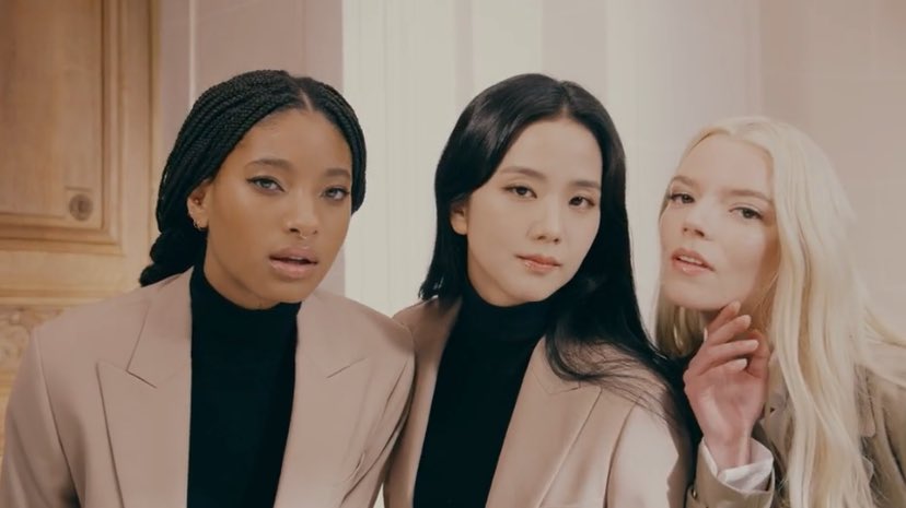 Willow Smith, Jisoo and Anya Taylor-Joy.