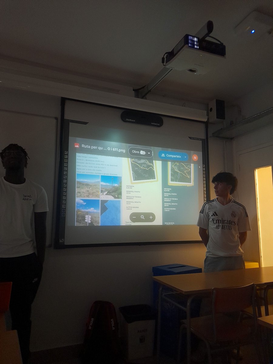 Col·laboració valorada positivament entre l'INS Pere Borrell i el Consell, per apropar la tasca del Consell en manteniment i difusió dels senders de la comarca als alumnes del CFGM de Conducció d’Activitats Físico-Esportives en el Medi Natural. Esperem repetir el curs vinent!