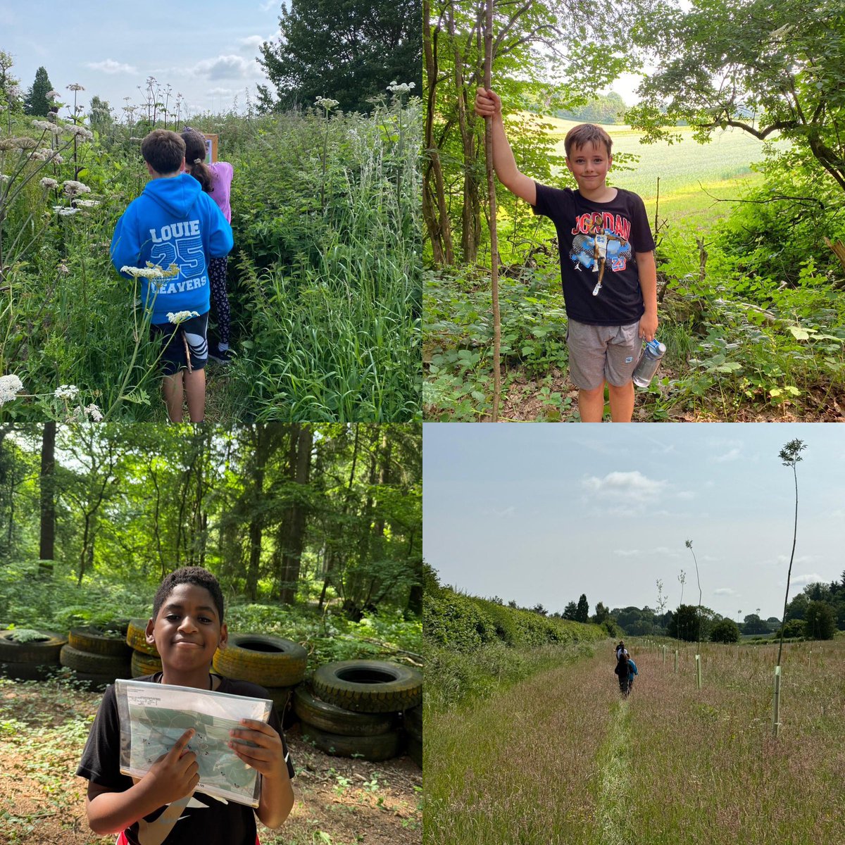 heberschool's tweet photo. Day 2: after a peaceful night sleep (despite waking up early!) the children enjoyed a woodland trail this morning https://t.co/SDTnYNSJ6l