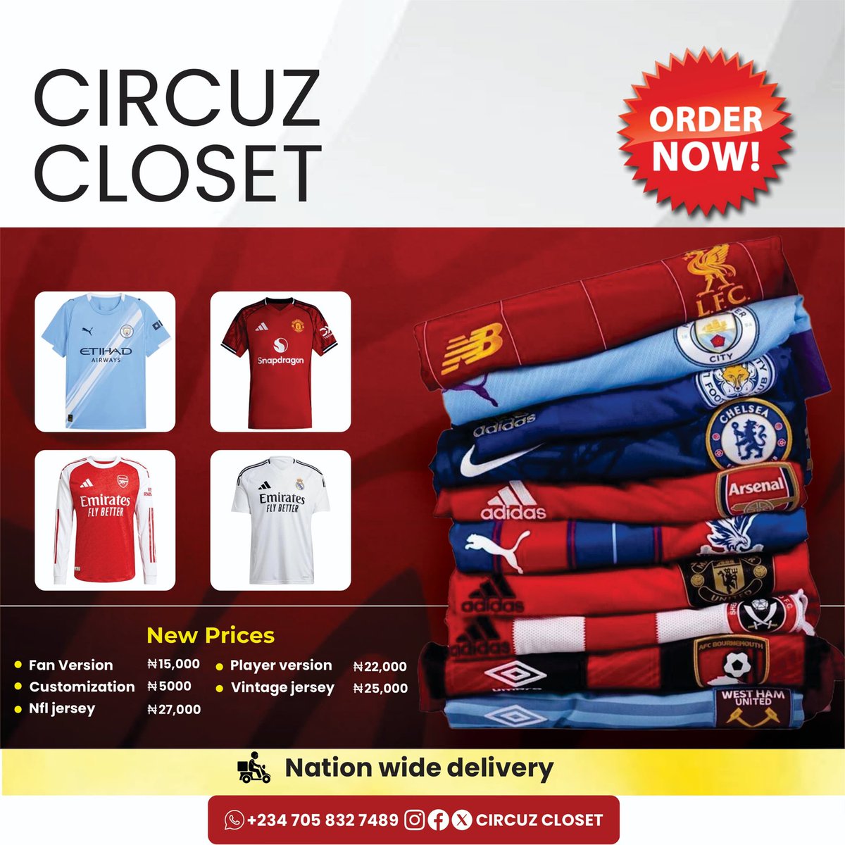 CircuzClozet's tweet image. New season kits available
DM is open 
Please RT 🙏🏾