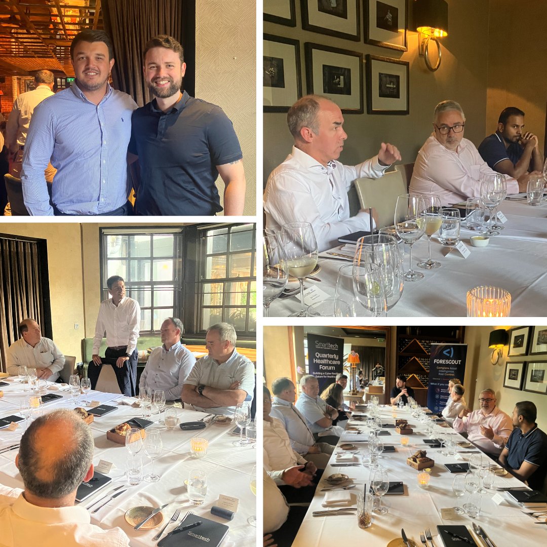 It was a full house at our Quarterly Healthcare Forum on 10th June with <a href="/Forescout/">Forescout</a>.

Hot topics from the day:
➡️Securing medical IoT
➡️OT risk
➡️Closing security gaps
➡️Resilience that protects patient care

We're looking forward to the next one!