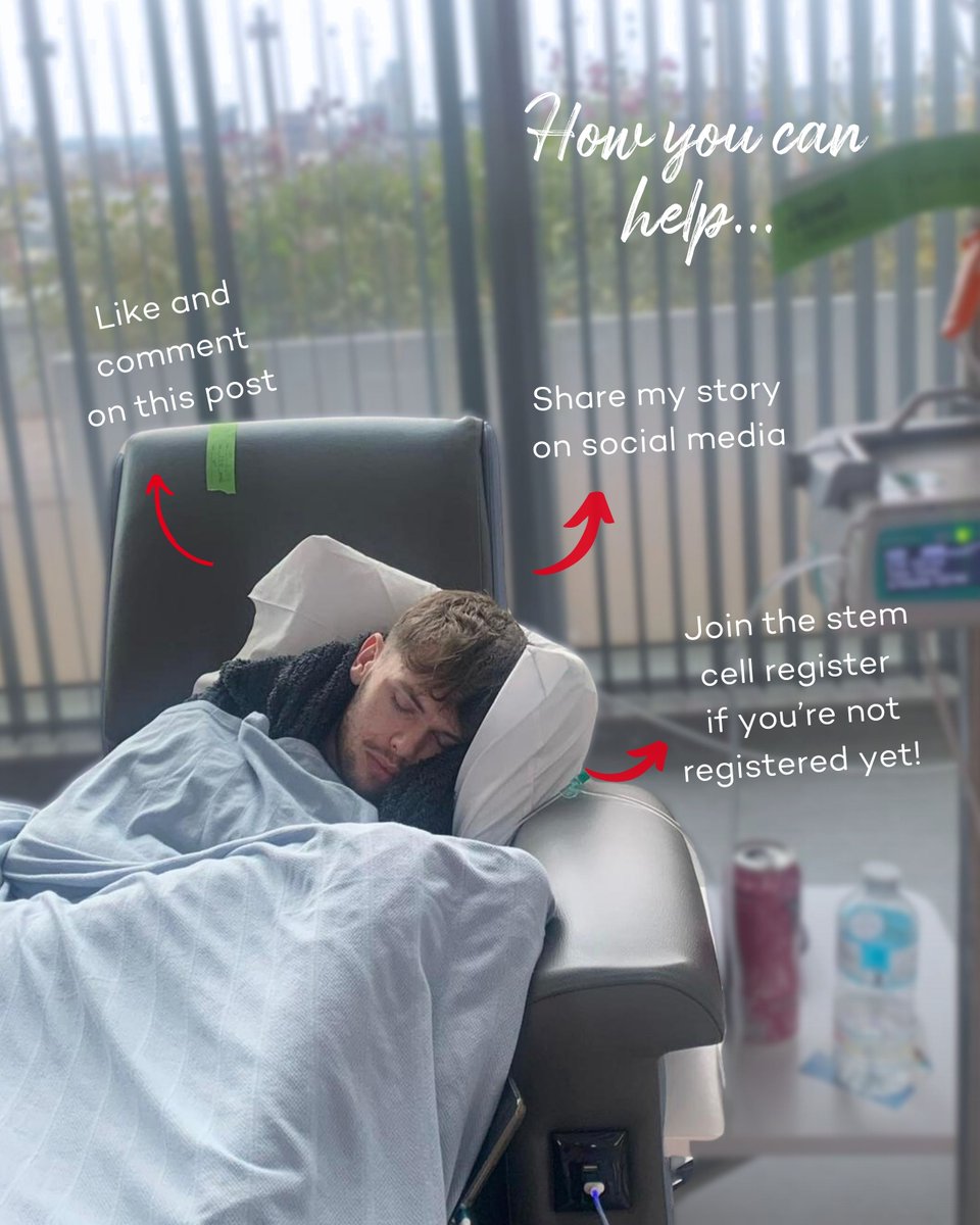 DKMS_uk's tweet image. β οΈ BRAD NEEDS OUR HELP: PLEASE SHARE! β οΈ
Brad from #Merseyside has been diagnosed with Hodgkin lymphoma for the THIRD time. Now, he needs a stem cell transplant and is relying on the donor register to survive.
π Register as a stem cell donor at: dkms.org.uk/Brad_tw