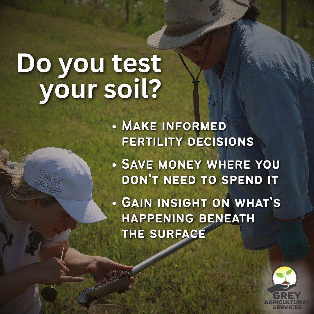 GreyAgServices's tweet image. Is regular soil testing part of your crop management practices? We&apos;re lucky to be able to carry out soil tests for each of the farms who participate in Experimental Acres. Check out some of the results from last year&apos;s projects here: greyagservices.ca/experimental-a…