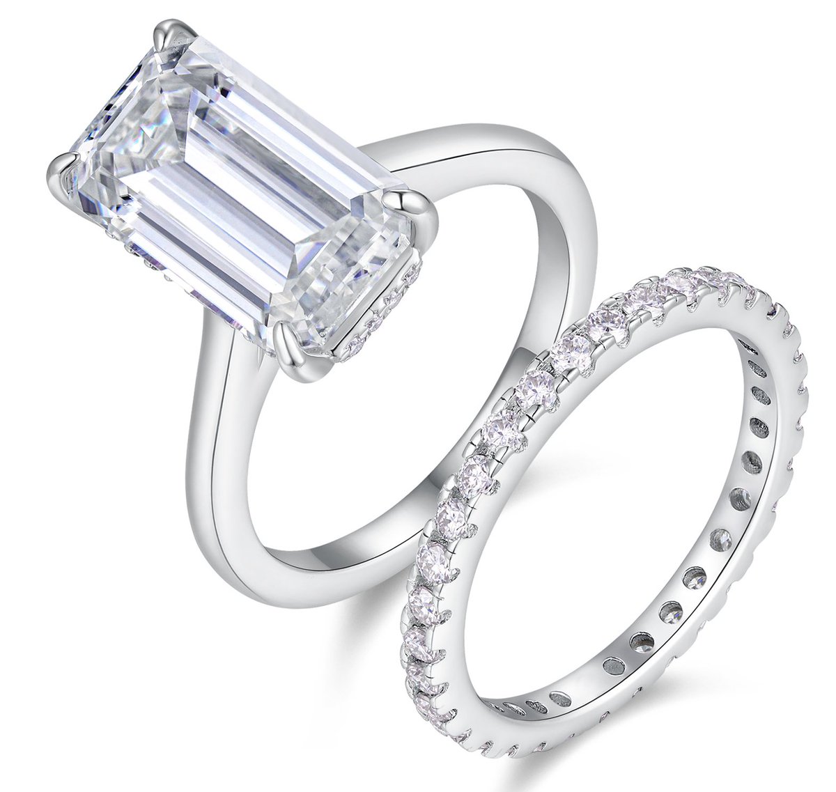 MinyeJewelry's tweet photo. 🔥 Bold &amp; Unique! Rectangular Moissanite Rings 

✨ Highlights:
✅ 8x14mm Rectangular Cut (2.5ct equivalent)
✅ D-VVS Quality Moissanite
✅ Hypoallergenic 925 Silver + Rhodium Plated https://t.co/dQGlpOSis5