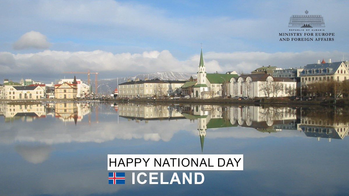 Heartfelt best wishes to the people and Government of Iceland on your National Day!
 
Today we celebrate your enduring commitment to independence, human rights, and gender equality. Albania values the relationship with Iceland and looks forward to strengthening the bonds of