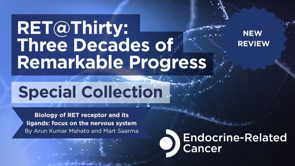 Discover the latest review in the #RET Special Collection: 'Biology of RET receptor and its ligands: focus on the nervous system'.

By Arun Kumar Mahato and Mart Saarma <a href="/helsinkiuni/">University of Helsinki</a>

👉Subscribers can access the full article here: doi.org/10.1530/ERC-24…
