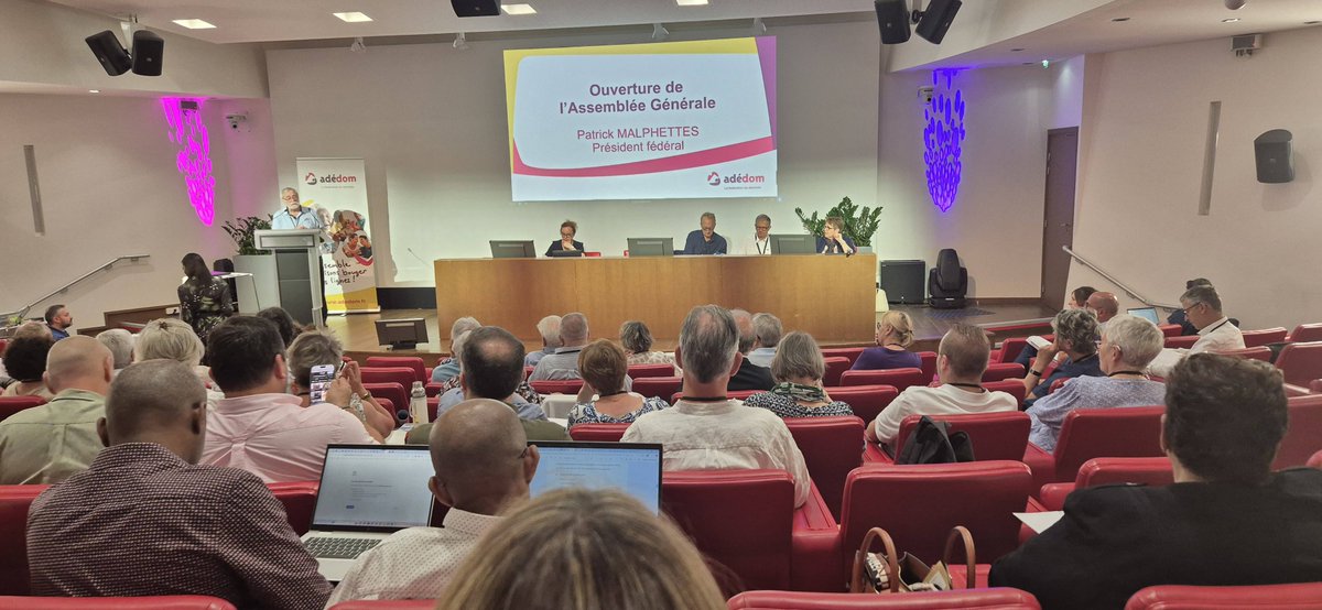 Adédom (@fedeadedom) on Twitter photo 🟣 L’Assemblée Générale 2025 d’Adédom est lancée !
Rapports, débats, perspectives stratégiques, RSE, Convention France Travail… 💬
Une journée décisive ! #Adédom #AG2025 #ESS 🟣 L’Assemblée Générale 2025 d’Adédom est lancée !
Rapports, débats, perspectives stratégiques, RSE, Convention France Travail… 💬
Une journée décisive ! #Adédom #AG2025 #ESS