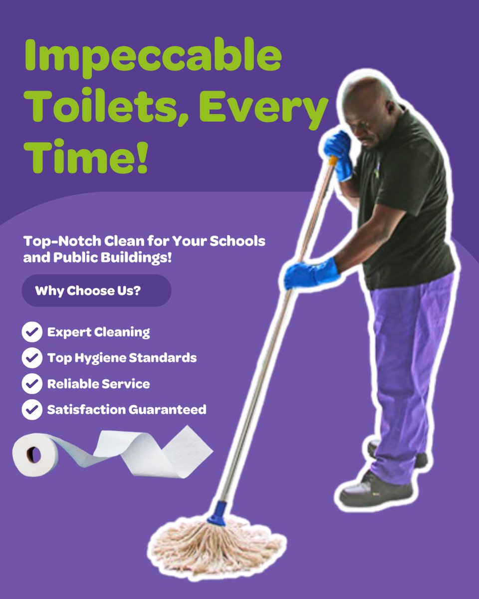 Clean toilets might seem small, but they have a big impact. At Juniper, we believe the little things matter. A spotless space shows care, builds pride, and supports wellbeing. 

That’s the Juniper Way. 

#TheJuniperWay #SchoolCleaning #CleanSpaces #FacilitiesMatter