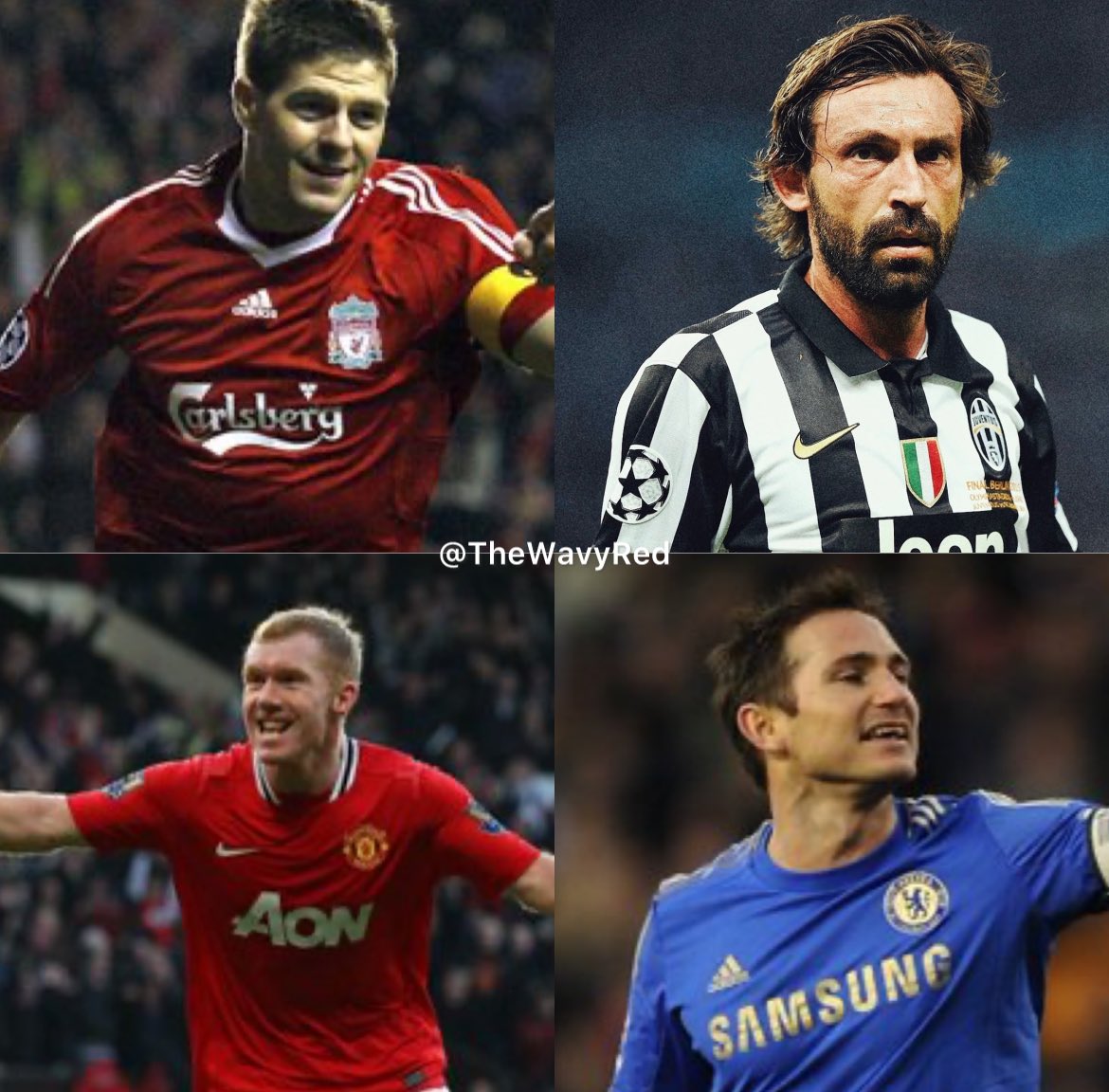 Rivalry aside, who has the best long range pass catalogue?