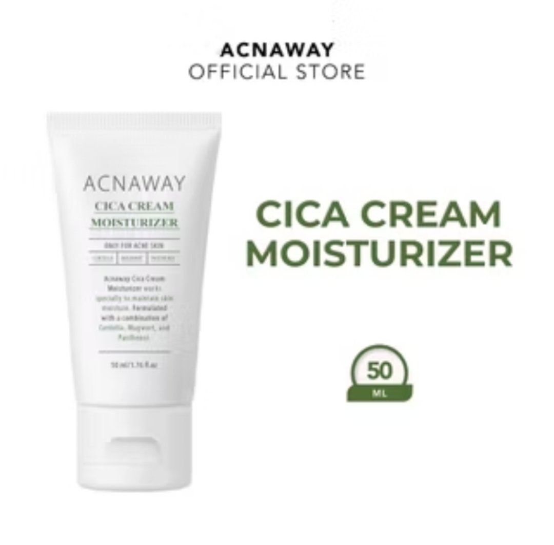 wpdiznh's tweet photo. Acnaway Cica Cream Moisturizer - 30k💸
50ml (baru 3x pemakaian)
dijual karena kurang cocok diaku
free ongkir by toko oren (harga sdh termasuk biaya admin)
#zonauang #zonajajan #skincare https://t.co/BlAcv7Q4Sg