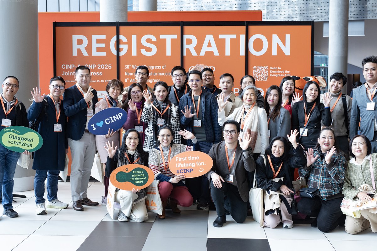 theCINP's tweet image. Day 2 of CINP-AsCNP 2025 was packed with science from the start!
Keynotes by Sarah Medland & Paul Kenny drew huge interest, and the Meet the Expert sessions brought real cases to life with global experts.
A day full of insights, exchange & inspiration! 🌏
Photo by Hamish Appleby