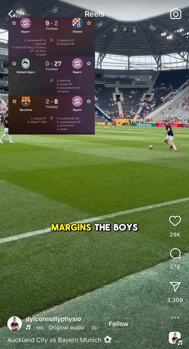 fcbjamal1's tweet photo. One of the Auckland City players put 8-2 in his vlog to justify the result LMAOOOOO https://t.co/3RVNlZt4PP