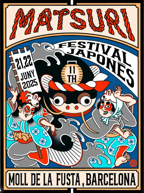 Consul_JPN_BCN's tweet photo. 🇯🇵☀️ ¡Llega la 11a edición del Festival de Cultura Japonesa en Barcelona @MatsuriBcn! 

🗓️ Sábado 21-domingo 22
⏰ De 11h a 21h
📍 Moll de la Fusta, Barcelona

ℹ️ Más info y entradas en https://t.co/4p0CgZvDUt https://t.co/B682enF2Yc