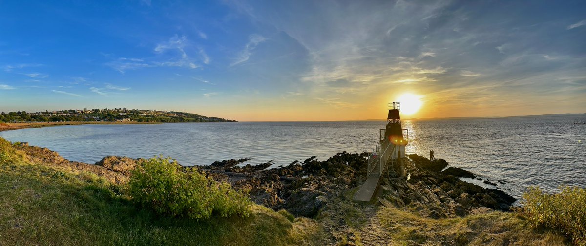 Sunset at Lighthouse Portishead