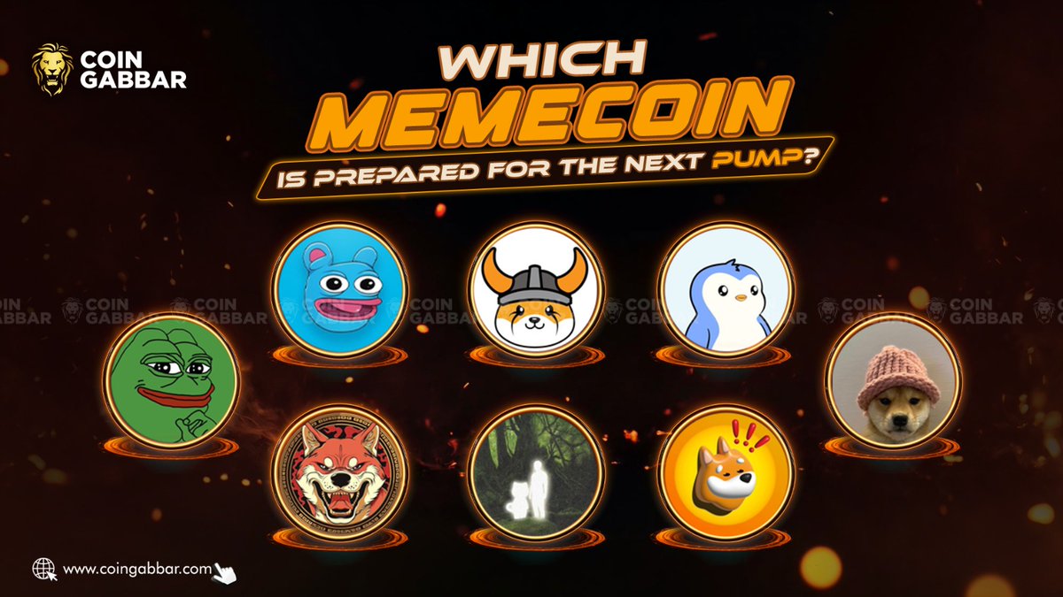 Which #memecoin is prepared for the next pump?  🚀

$WIF
$PENGU
$BONK
$AURA
$PEPE
$FLOKI
$BRETT
$KENDU

Visit Website - coingabbar.com

#CoinGabbar #WIF #PENGU #BONK #AURA #PEPE #FLOKI #BRETT #Kendu #memecoins #CryptoTrading #CryptoTraders #HODL #ToTheMoon #explore