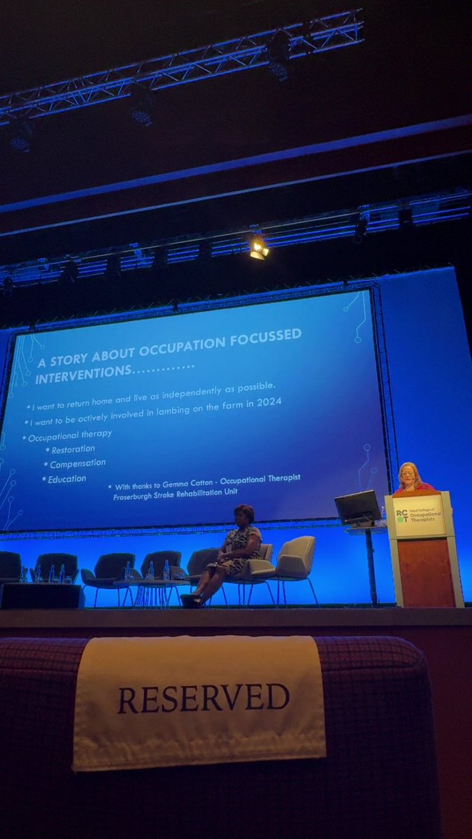 The conference has officially commenced in Edinburgh 🏴󠁧󠁢󠁳󠁣󠁴󠁿The #RCOTMEMBERSDAY is truly a brilliant opportunity to network and connect with fellow #OccupationalTherapists across the United Kingdom.  We have a day of lectures and socialising ahead of us to explore the #PowerofOT #OT