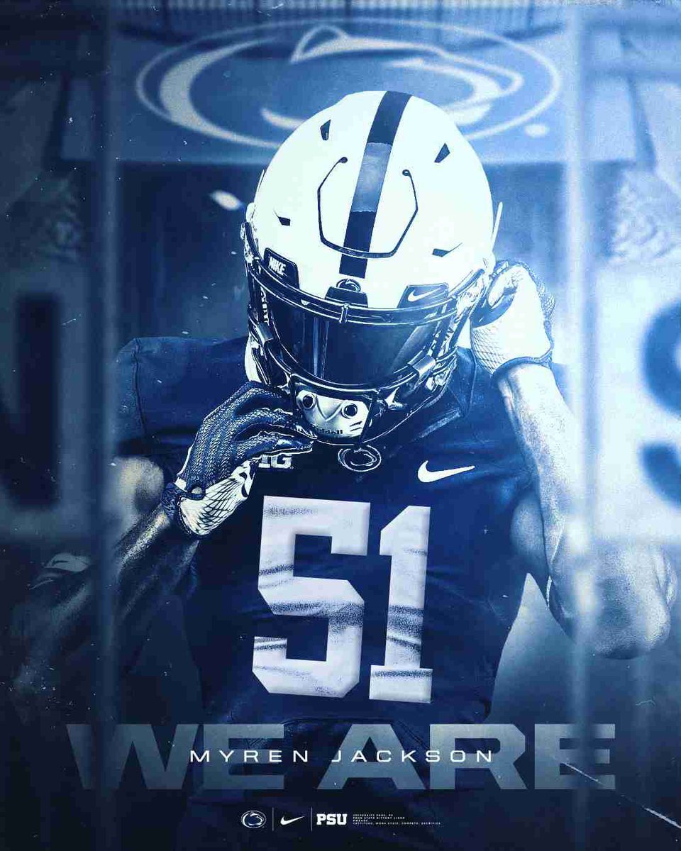 Myren Jackson (@5iveeduece) on Twitter photo Thank you <a href="/PennStateFball/">Penn State Football</a> for the love <a href="/CoachTrautFB/">Phil Trautwein</a> <a href="/CoachQueisert/">Bill Queisert</a> <a href="/kevceh/">Kevin Ceh</a> π€π <a href="/BarstowFTBL/">Barstow Football</a> <a href="/Coach_Geechie/">Coach Will</a> <a href="/CoachWeev_Goat/">Coach Weev</a> <a href="/Coach_Clay7/">Coach Clay</a> Thank you <a href="/PennStateFball/">Penn State Football</a> for the love <a href="/CoachTrautFB/">Phil Trautwein</a> <a href="/CoachQueisert/">Bill Queisert</a> <a href="/kevceh/">Kevin Ceh</a> π€π <a href="/BarstowFTBL/">Barstow Football</a> <a href="/Coach_Geechie/">Coach Will</a> <a href="/CoachWeev_Goat/">Coach Weev</a> <a href="/Coach_Clay7/">Coach Clay</a>