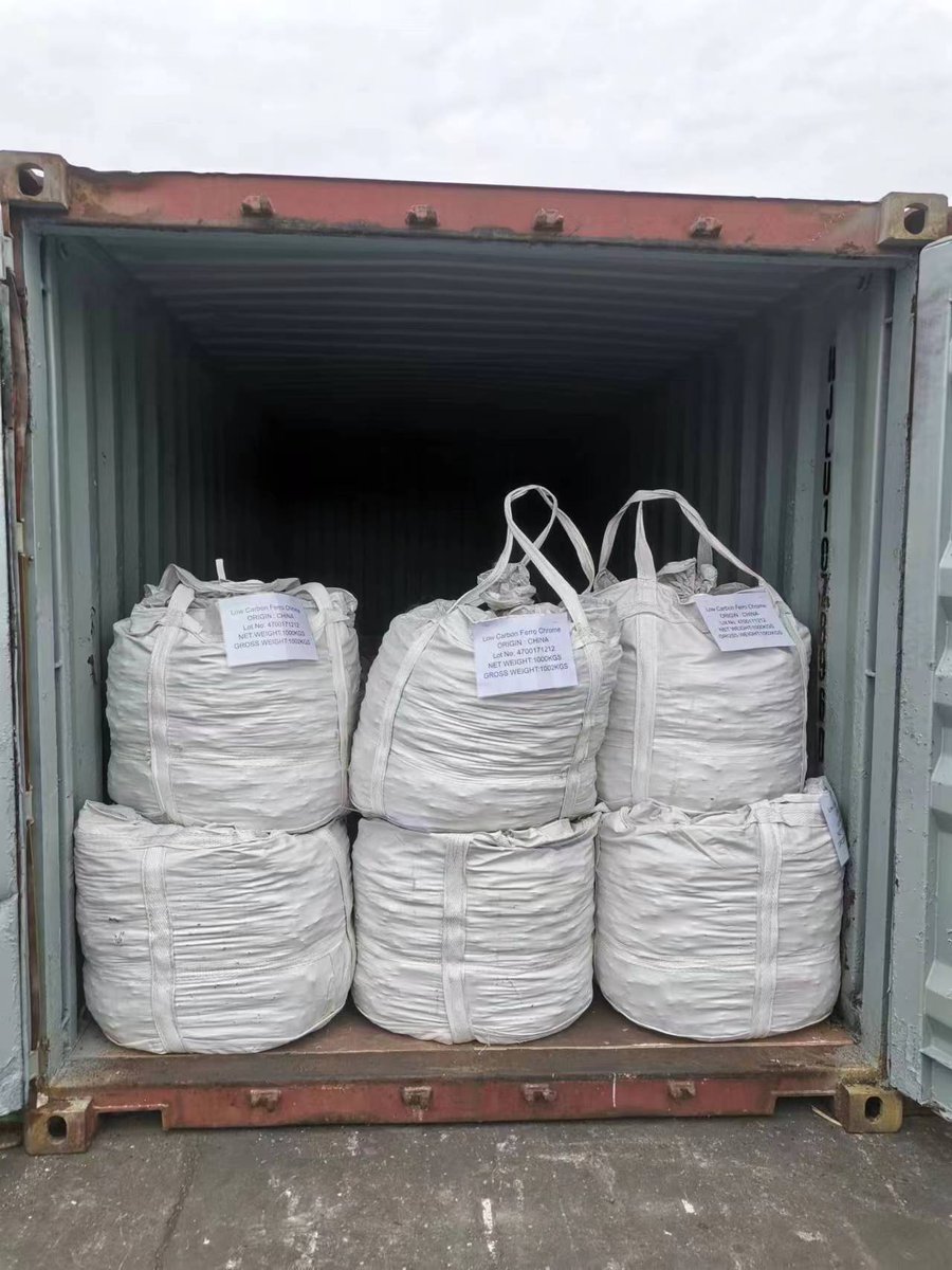 westasia_export's tweet photo. Low carbon ferrochrome
Cr 60%
C 0.06%
If you have any needs, please inquire
📫：info@wasiatrade.com
🌐：https://t.co/JRKOo98uc5
#ferrosilicon #siliconmetal #steelmaking #foundry #smelting #aluminumingot #ferrochrome https://t.co/I4ndjykucI