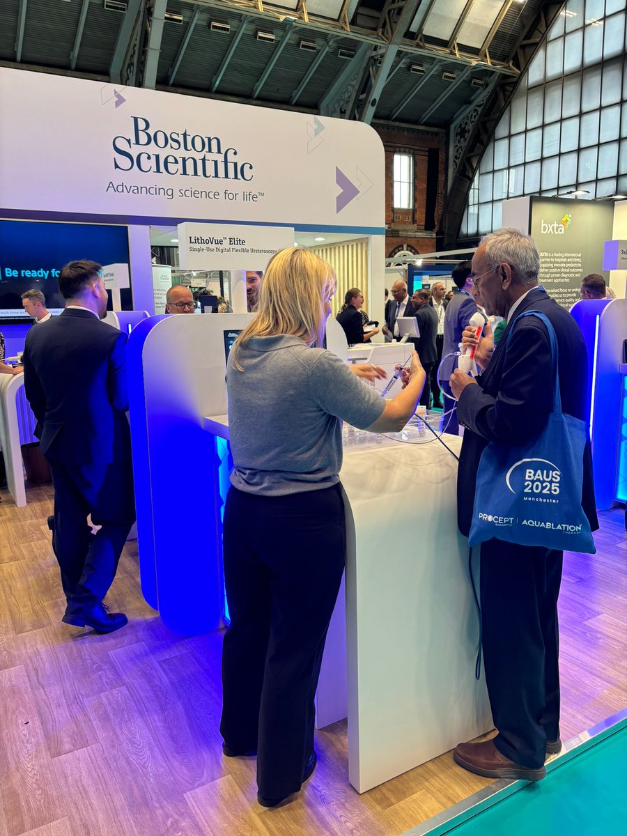 Explore our hands-on demonstrations showcasing our latest innovations in #BPH, Stone Management, and Men’s Health.

Visit us at #BAUS25 at Booth D40 to explore our portfolio and connect with our team.

 We look forward to welcoming you!

#BSCEMEA #Endourology