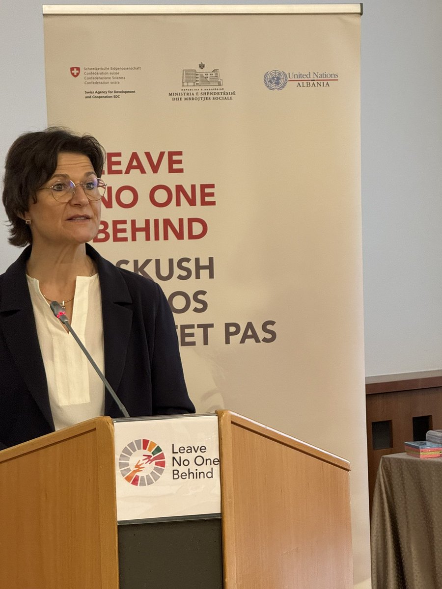 UNDP in Albania (@undpalbania) on Twitter photo <a href="/RandiDavisUNDP/">Randi Davis</a> <a href="/ShendetesiaAL/">Min. e Shëndetësisë</a> <a href="/UN_Albania/">UN in Albania</a> The Ambassador of Switzerland to Albania Ruth Huber: Key question: What will this programme leave behind post-exit? The focus is on transferring successful and sustainable social care models to Albania’s institutions, building on past achievements. Good results have been achieved <a href="/RandiDavisUNDP/">Randi Davis</a> <a href="/ShendetesiaAL/">Min. e Shëndetësisë</a> <a href="/UN_Albania/">UN in Albania</a> The Ambassador of Switzerland to Albania Ruth Huber: Key question: What will this programme leave behind post-exit? The focus is on transferring successful and sustainable social care models to Albania’s institutions, building on past achievements. Good results have been achieved