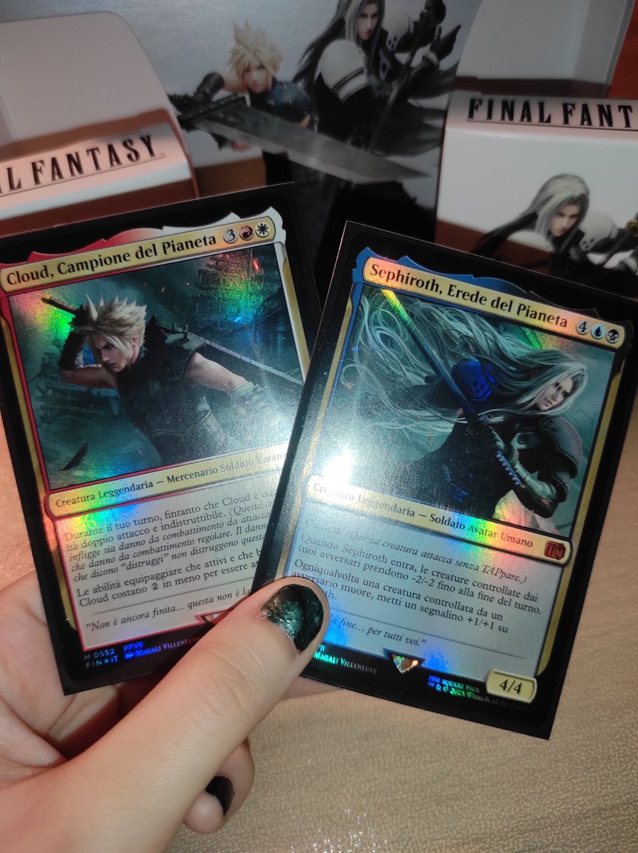 SONO ARRIVATE LE CARTE MAGIC DI FINAL FANTASY AAAAAAAAA DVUXSVSIBSEIDBDVDUB 🤩🔥🌟✨💘 #MagicTheGathering #FinalFantasy #TradingCardGame