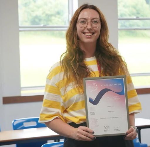 CeltAcademies's tweet photo. 🎉Congrats to Miss Allday from Poltair School who's been awarded a Certificate of Excellence in the Outstanding New Teacher of the Year category at the 2025 Pearson National Teaching Awards! Starting her journey with us as an ECT, her passion and dedication have shone through! https://t.co/H25qiN5ScD