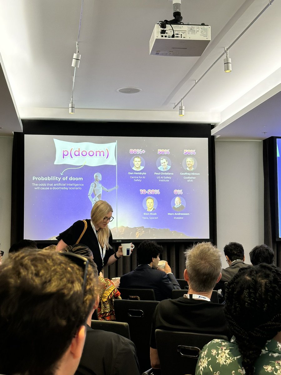 FelicieaJibson's tweet image. #EdtechX summit    - interesting thought - “you are are loosing the job to AI but to someone who uses AI” 
#grow the skills that help us to move forward  #education  #skills #training