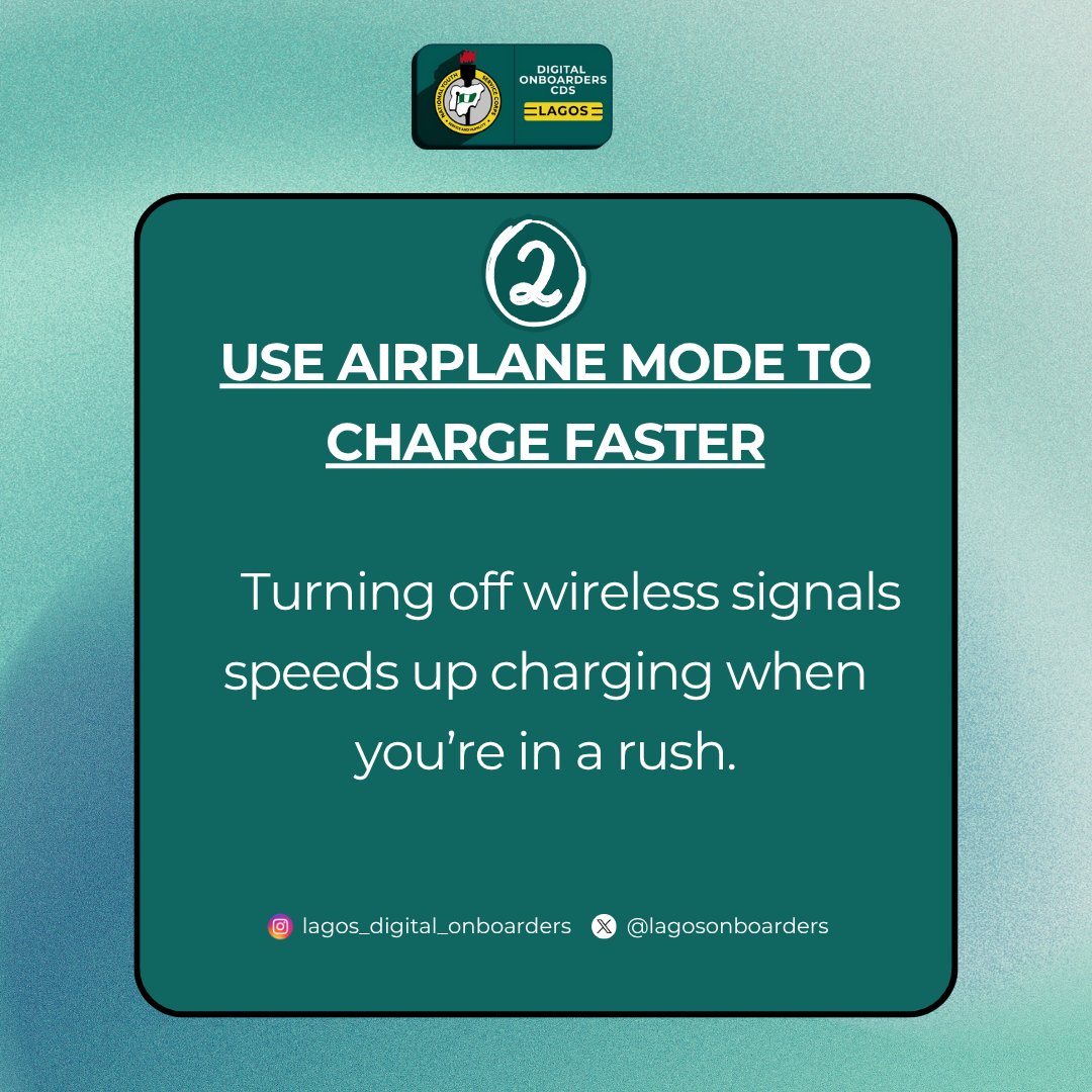 Dl4AllCds_Lagos's tweet image. Last week, we shared five helpful tips to help in our daily living and we are back with more today

Which of these tips works for you?

#tuesdaytechtips 
#dl4allcds