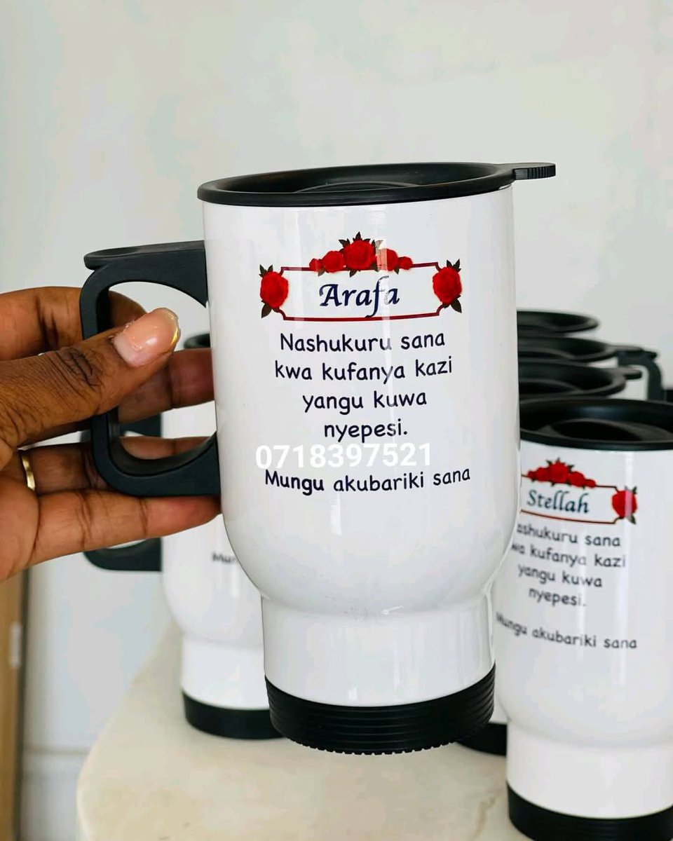 MoraraAlexis's tweet photo. Very perfect gifting idea Shop with us get beautiful work
We deliver country wide
0718397521 Get branded
thermal mug 1500
Nairobi CBD Mukhwana Total Shutdown Resignation Tuesday is Tuesday The DIG Stepped Mzee No To Protests #IsioloFocus Baba Ojwang #JusticeForAlbertOchieng https://t.co/yN3nZPMrjA