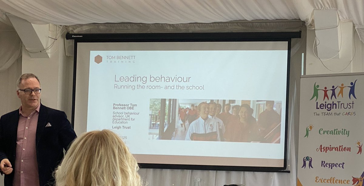 Shazia Shan (@dht_nansen) on Twitter photo Looking forward to the Leading Behaviour training with <a href="/tombennett71/">Tom Bennett OBE</a> . Thank you <a href="/LeighTrustCEO/">Rehana Yasmeen</a> for the fantastic opportunity. #CARES Looking forward to the Leading Behaviour training with <a href="/tombennett71/">Tom Bennett OBE</a> . Thank you <a href="/LeighTrustCEO/">Rehana Yasmeen</a> for the fantastic opportunity. #CARES
