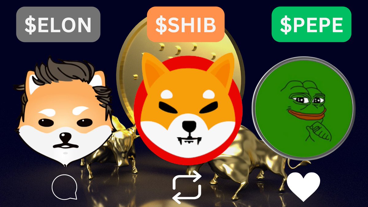 WHICH MEME COIN WILL MOON NEXT?
Tap ❤️ for $PEPE
RT 🔁 for $SHIB
Comment 💬 for $ELON