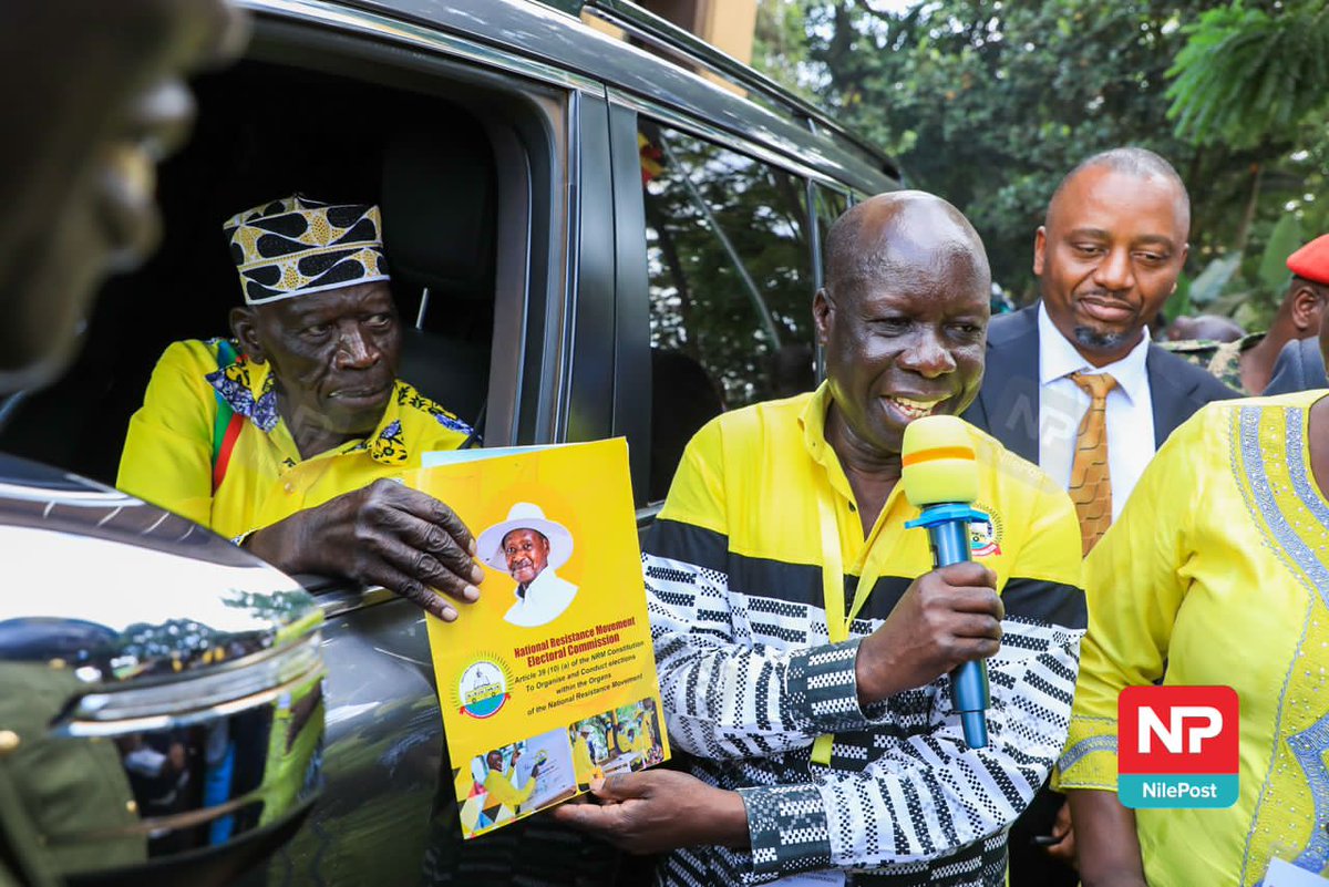 NBS Television (@nbstv) on Twitter photo PHOTOS: The Second Deputy Prime Minister, Gen (Rtd) Moses Ali, and the Third Deputy Prime Minister, Rt. Hon. <a href="/Rukianakadama/">Rt Hon Rukia Nakadama 3rd Deputy Prime Minister</a>, have been nominated for the NRM primaries for East Moyo County in Adjumani district and Mayuge Woman MP, respectively.
📸: <a href="/francis_isano/">📸 Isano Francis</a>
#NBSUpdates PHOTOS: The Second Deputy Prime Minister, Gen (Rtd) Moses Ali, and the Third Deputy Prime Minister, Rt. Hon. <a href="/Rukianakadama/">Rt Hon Rukia Nakadama 3rd Deputy Prime Minister</a>, have been nominated for the NRM primaries for East Moyo County in Adjumani district and Mayuge Woman MP, respectively.
📸: <a href="/francis_isano/">📸 Isano Francis</a>
#NBSUpdates