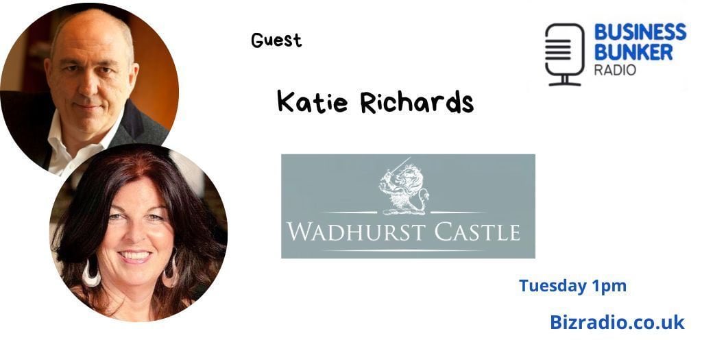 Paul Andrews (@vanillaweb) on Twitter photo With me & <a href="/julesserkin/">jules serkin</a> on todays #BBunker Radio Show our guest is
Katie Richards of <a href="/WadhurstCastle/">Wadhurst Castle</a>
Tune in 1pm here bizradio.co.uk With me & <a href="/julesserkin/">jules serkin</a> on todays #BBunker Radio Show our guest is
Katie Richards of <a href="/WadhurstCastle/">Wadhurst Castle</a>
Tune in 1pm here bizradio.co.uk