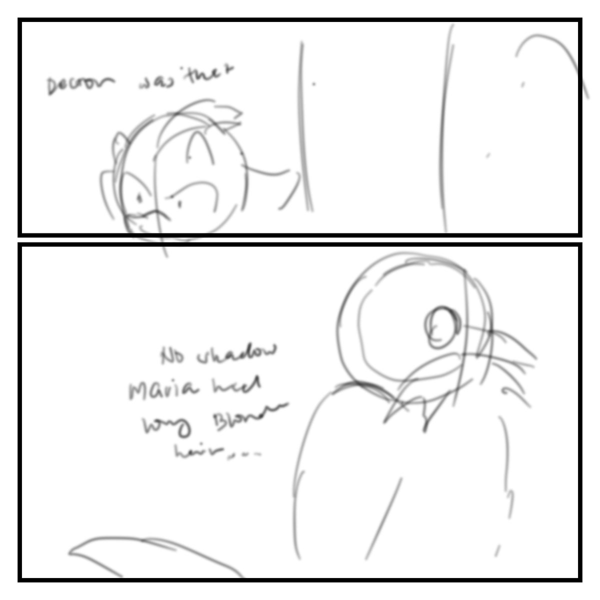 ShiroTheSimp's tweet photo. Have my horrible sketches of an angst ah that i deliberately ranted to chatgpt and no this not how the story went I am way crueler than this
#ShadowTheHedgehog #Maria #Shadowangst #soniccomic https://t.co/1om262sYMM
