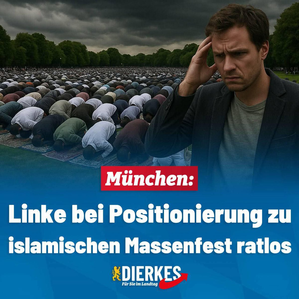 Ja sie haben ihr Opferfest  gefeiert und frei von Störungen. Aber wenn  hierzulande Volksfeste gefeiert werden dann brauchst es  Security und Polizeischutz ohne Ende. Finde den Fehler?