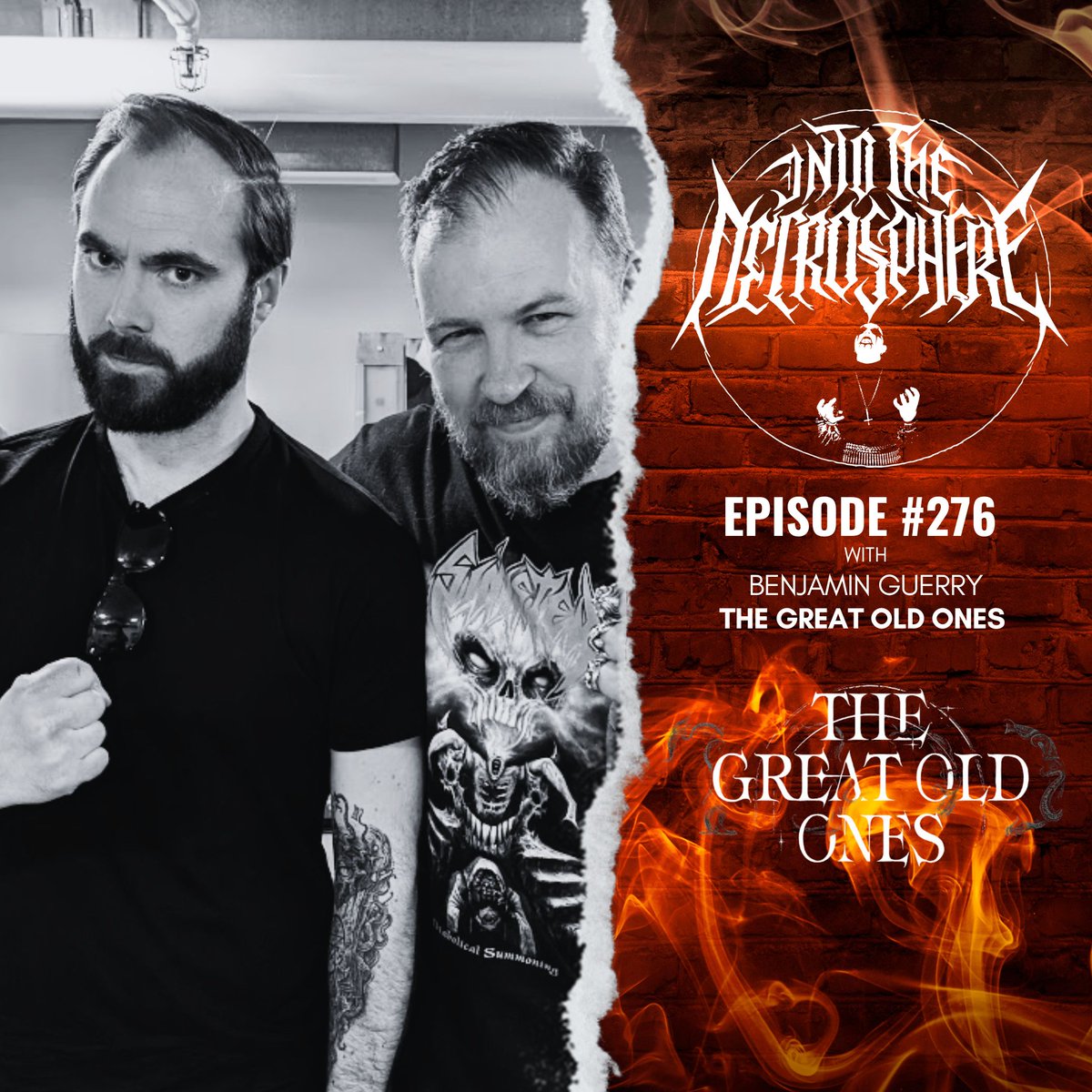 In this episode, I sit down with Benjamin Guerry - guitarist, vocalist and founding member of The Great Old Ones - at Fortress Festival 2025 for a discussion of their latest album, “Kadath”, French black metal, his love of H.P. Lovecraft and his perspective on who reigns supreme