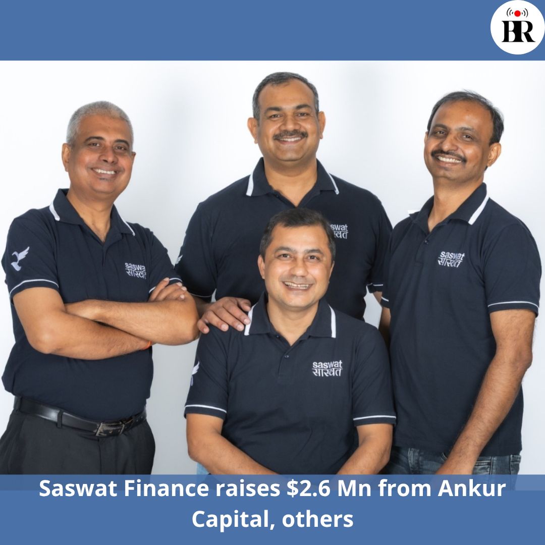 businessreviewL's tweet image. Saswat Finance raises $2.6 Mn from Ankur Capital, others

Read more :- buff.ly/Oc7s4BT

#RuralFintech #FinancialInclusion #AgriFintech #DairyFinance #DigitalLending
