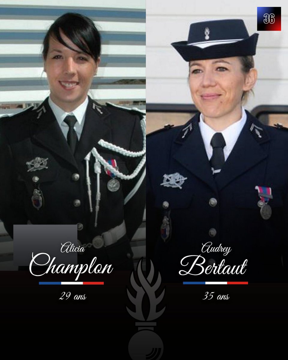 36quaidesorfevres (@36_qdo) on Twitter photo Le 17 juin 2012, il y a 13 ans, l’adjudante Alicia Champlon, 29 ans et la maréchale des logis-chef Audrey Bertaut, 35 ans, étaient abattues par un homme à Collobrières dans le Var.
N'oublions pas.
<a href="/Gendarmerie/">Gendarmerie nationale</a> Le 17 juin 2012, il y a 13 ans, l’adjudante Alicia Champlon, 29 ans et la maréchale des logis-chef Audrey Bertaut, 35 ans, étaient abattues par un homme à Collobrières dans le Var.
N'oublions pas.
<a href="/Gendarmerie/">Gendarmerie nationale</a>