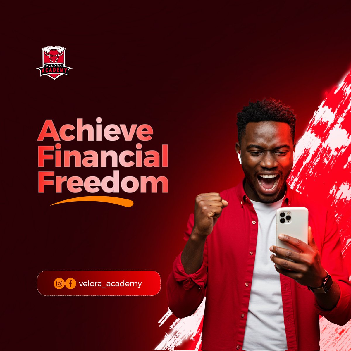 Red evokes the feeling of urgency, energy and it pasuage your audience to take action immediately

That's why I used color red for this design

What do you think about this design tho?

Am a graphic designer,
Send me a dm let's work!