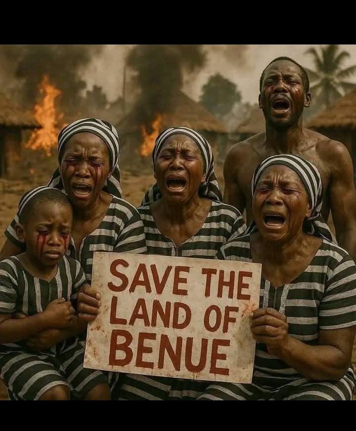 MnenaRoyalty's tweet photo. "Our tears are not enough. Our silence is no longer an option. We must rise to save Benue. #SaveBenue #StopTheKillings #StandForHumanity #BenueIsBleeding #BenueLivesMatters #Benue #BenueCrisis #benueattack https://t.co/m2Jow8Iq7U