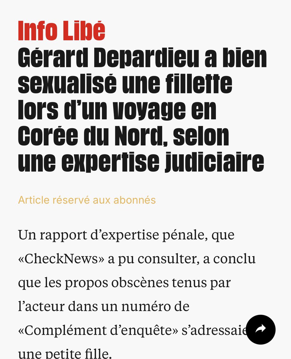 tristanwaleckx's tweet image. Conclusion de l’expert : « L’analyse technique permet d’établir que des propos à connotation sexuelle ont été adressés à l’égard d’une fillette évoluant sur un poney »

Épilogue, espérons le, d’un an et demi de harcèlement judiciaire et médiatique sur l’affaire Gérard Depardieu