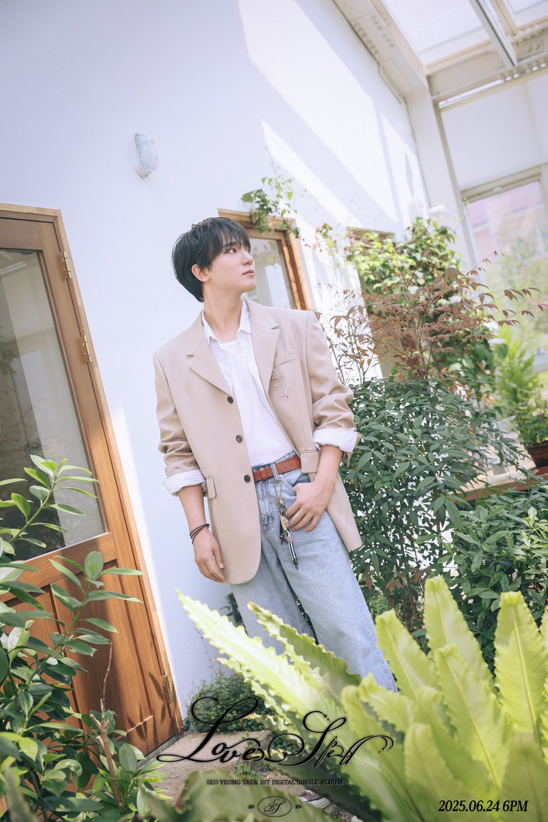 [🎵]

서영택 1st Digital Single Album <Love Spell>

Image Teaser #2

⏰2025.06.24 6PM (KST)

#서영택 #YeongTaekSeo
#LoveSpell