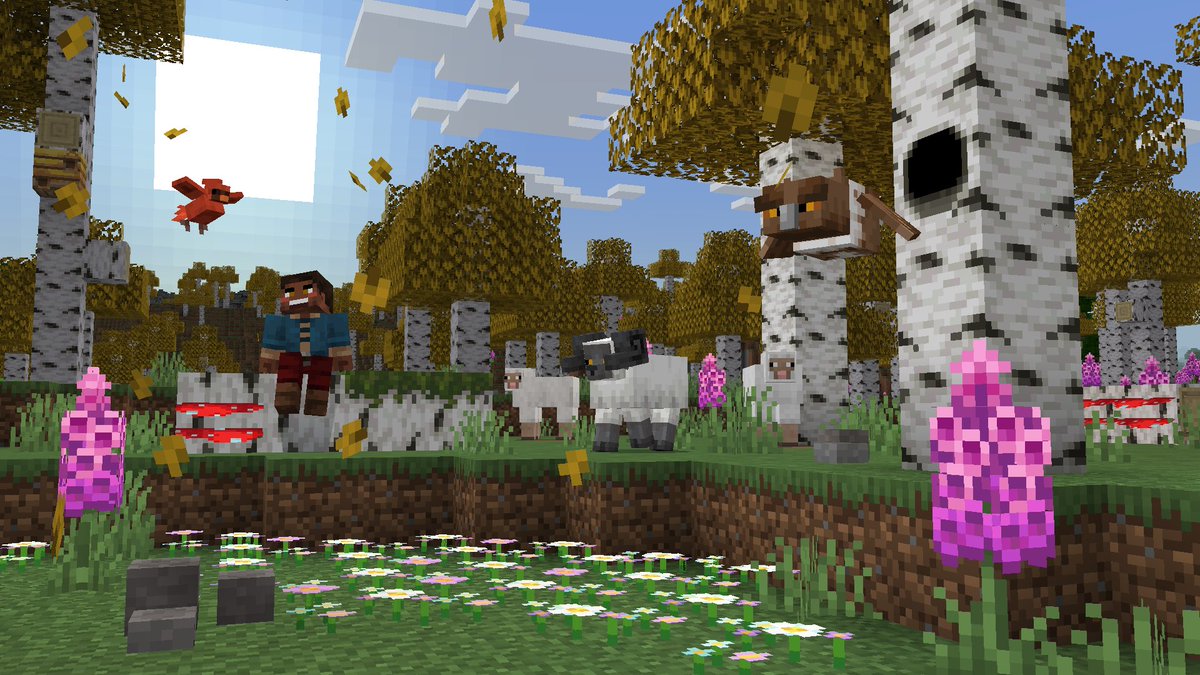 EternalCrtns's tweet image. 🦉Four fresh shots from BiomeCraft. Check it out if you haven’t already.
#Minecraft #Bedrock