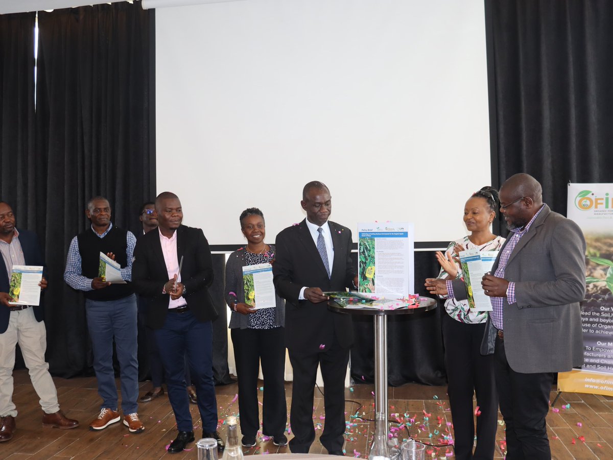 Why does the policy brief “Cultivating an Enabling Business Environment for the Organic Inputs Sector in Kenya” matter?
✅ Restores soil health
✅ Reduces agrochemical reliance
✅ Powers resilient food systems
It’s time to reimagine how we grow 🌱

#SustainableFoodSystems
