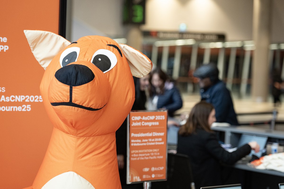 theCINP's tweet image. Don’t miss a pic with the most popular delegate at CINP-AsCNP 2025 our inflatable kangaroo! 🦘📸
Snap a photo, tag us, and make it a memory to bounce back to.
Fun guaranteed, dignity optional! 😄
Photo by Hamish J. Appleby
#KangarooSelfie #MelbourneVibes #CINP2025