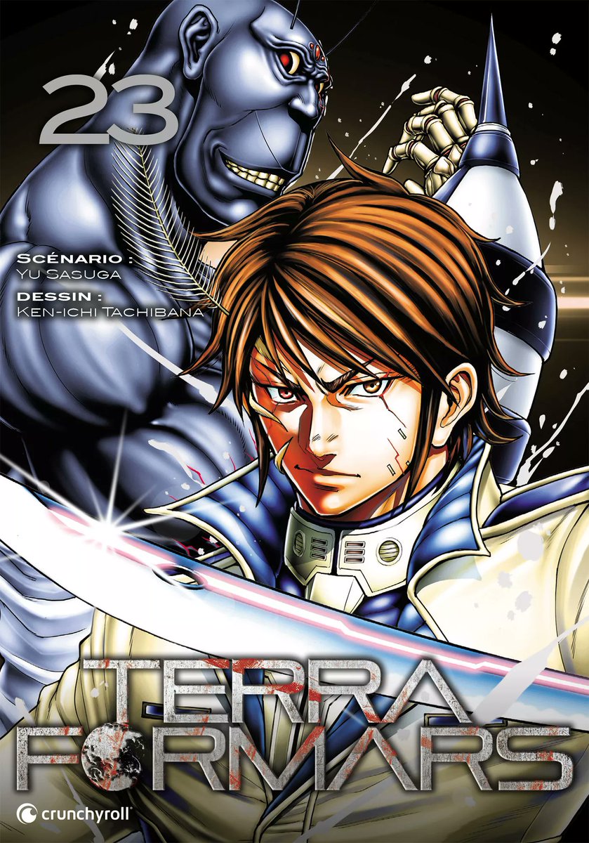 Grand retour de Terra Formars aux éditions Crunchyroll (<a href="/CRManga_FR/">Crunchyroll Manga FR</a>) avec la sortie prochaine du tome 23, plus de 6 ans après l'opus précédent !

On vous en dit plus sur ce retour ➡️ urlr.me/QdwegU