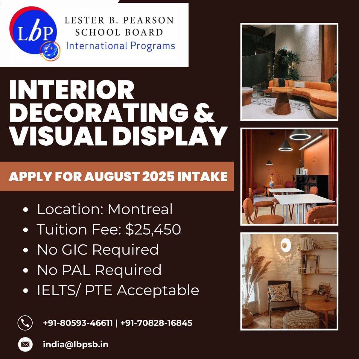 NetworthCo's tweet image. Join our Interior Decorating & Visual Display Program and learn the art of transforming spaces!
#InteriorDecorating #VisualDisplay #DesignProgram #CreativeCareer #HomeDecor"
#VisaConsultants #ImmigrationServices #USVisaConsultants #CanadaImmigration #AustraliaVisaServices