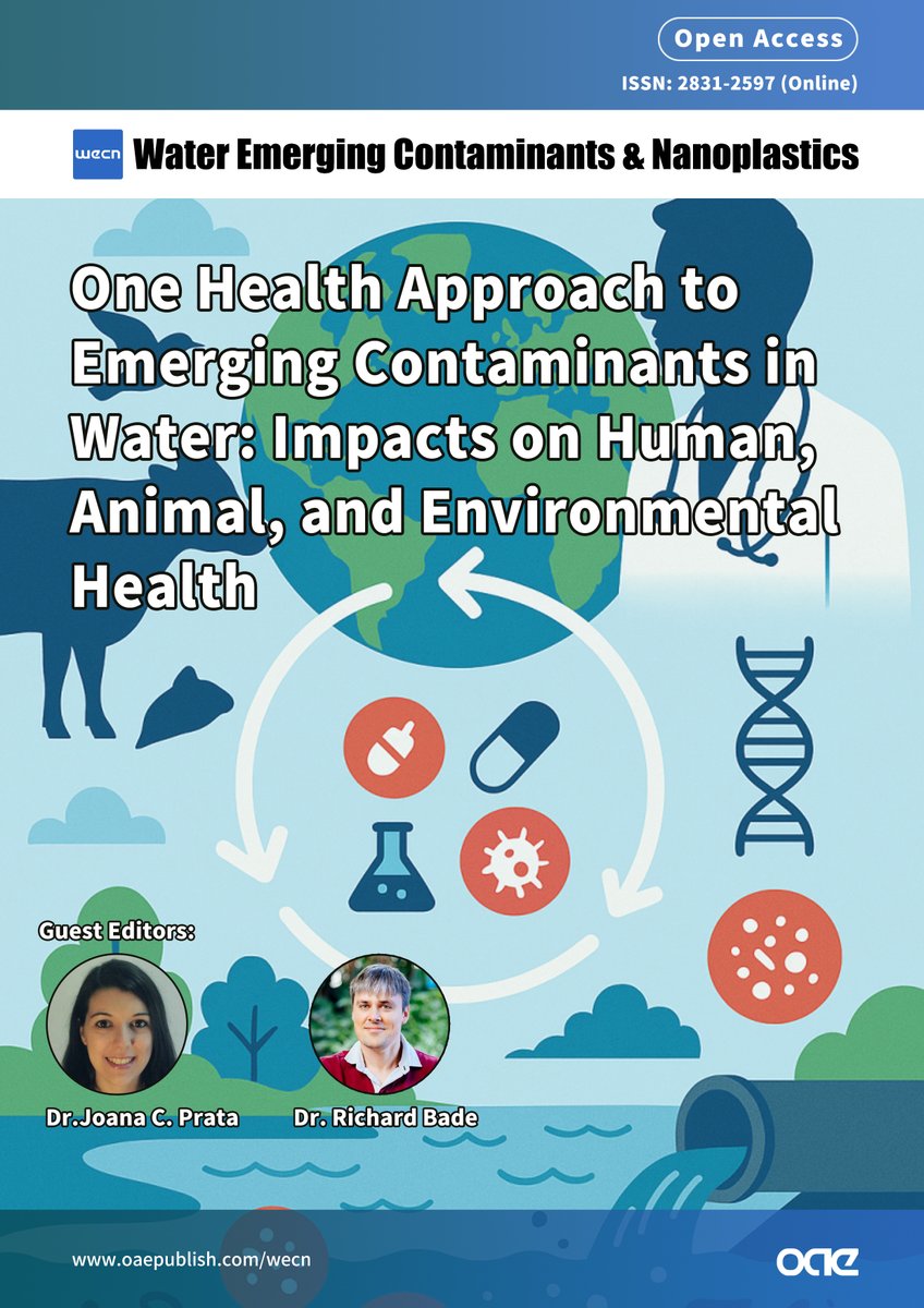 Water Emerging Contaminants & Nanoplastics💧🌊 tweet media